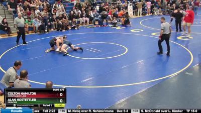 215 lbs Semifinal - Colton Hamilton, Chautauqua Lake vs Alan Hostettler, Frontier