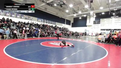 100 lbs Cons. Round 2 - Suheily Chavez, Citrus Valley vs Paige Peters, Ventura