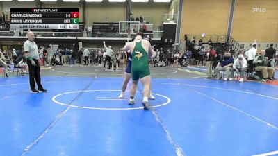 285 lbs Quarterfinal - Charles Medas, Somerset Berkley vs Chris Levesque, Oxford Hills