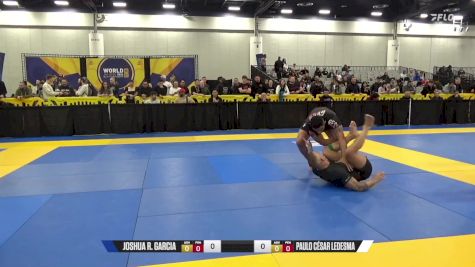 Paulo César Ledesma vs Joshua R. Garcia 2024 World IBJJF Jiu-Jitsu No-Gi Championship