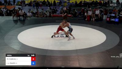 190 lbs Semis - David Calkins, CA vs Jt Smith, NE