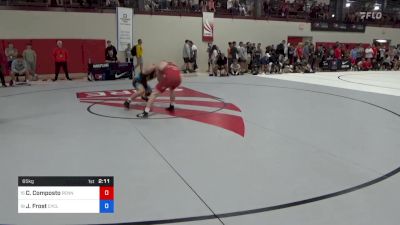 65 kg Consi Of 8 #2 - Cj Composto, Pennsylvania RTC vs Jacob Frost, Cyclone Regional Training Center C-RTC