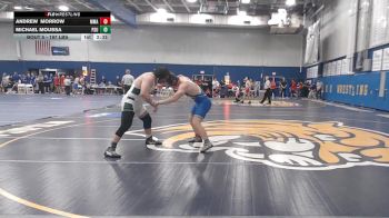 197 lbs Round Of 32 - Andrew Morrow, Maine Maritime Academy vs Michael Moussa, Plymouth