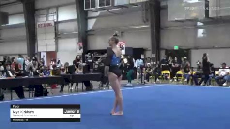 Mya Kirkham - Floor, Olympus Gymnastics - 2021 Region 1 Women's Championships