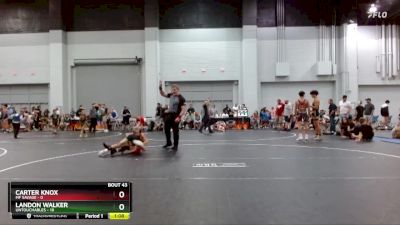 67 lbs Round 9 (10 Team) - Landon Walker, Untouchables vs Carter Knox, MF Savage