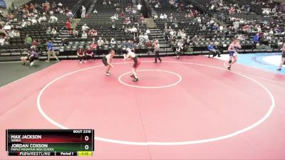 178 lbs Champ. Round 2 - Max Jackson, Weber vs Jordan Coxson, Maple Mountain High School