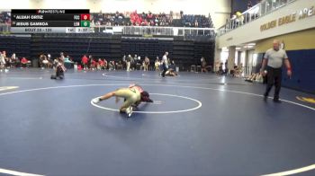 125 lbs Champ. Round 2 - Jesus Gamboa, Lemoore College vs Alijah Ortiz, Fresno City College