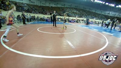 65 lbs Quarterfinal - Harper Jackson, Shelton Wrestling Academy vs Jentry Lyden, South Central Punisher Wrestling Club