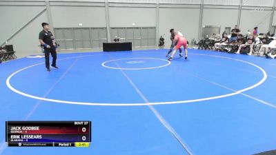 190 lbs Placement Matches (16 Team) - Jack Godbee, Georgia vs Erik Lessears, Alabama