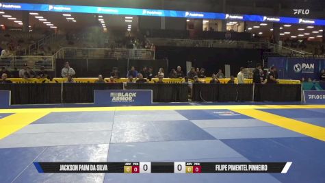 Filipe Pimentel Pinheiro vs Jackson Paim Da Silva 2025 Pan Jiu Jitsu IBJJF Championship