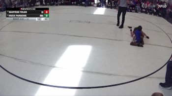 11 lbs 1st Place Match - Huck Parsons, Warrior Wrestling Academy vs Martese Toles, Sherman Challengers