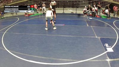 93 lbs Cons. Semis - Mason Fillmore, Agon vs Jordan Robison, Sanderson Wrestling Academy