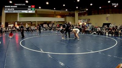 113 lbs Round 1 (6 Team) - Cy Delatte, BRAWL White vs Donte Majors, Raider WC