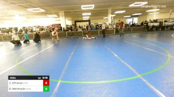 60 lbs Consi Of 8 #1 - Zeke Difranco, Coventry Renegades vs Ben Weintraub, Newtown (CT) Youth Wrestling