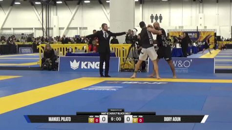 Dory Aoun vs MANUEL PILATO 2025 World IBJJF Jiu-Jitsu No-Gi Championship