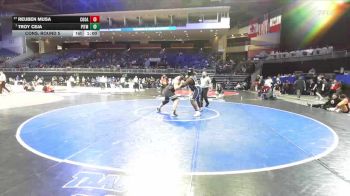 285 lbs Cons. Round 5 - Troy Ceja, Pitman vs Reuben Musa, Cosumnes Oaks