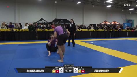 Jacob M Holman vs Jacob Issiah Harry 2026 Pan IBJJF Jiu-Jitsu No-Gi Championship