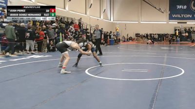 106 lbs Semifinal - Josh Perez, Xavier vs Jessus Gomez Hernandez, Platt