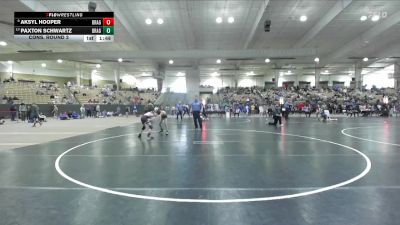 75 lbs Cons. Round 3 - Aksyl Hooper, McMinn Tribe vs Paxton Schwartz, Dragon Wrestling Club