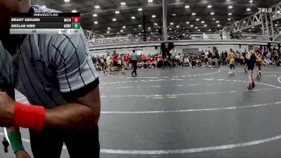 98 lbs Round 1 (6 Team) - Brady Genard, Mat Assassins Black vs Declan Kirk, Orchard South WC