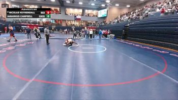 190 lbs Cons. Round 3 - Nicolas Kuykendall, Rockwall vs Jamarkus Campbell, Klein Collins