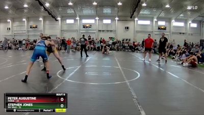 165 lbs Round 3 (6 Team) - Stephen Jones, WV Wild vs Peter Augustine, FORGE