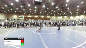 37 lbs Consolation - Dillon Torres, Truckee WC vs Colt Johnson, Greenwave Youth WC