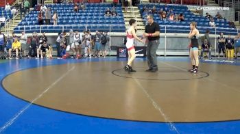 100 lbs Cons 32 #2 - Joseph Richardson, Texas vs Logan Graf, South Dakota