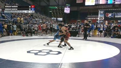157 lbs Cons. Sub-rd Of 64 - Jordan Vereen, South Carolina vs Demian Garcia, California