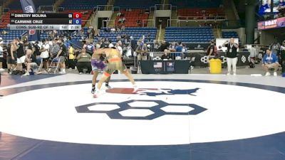 157 lbs Cons. Sub-rd Of 16 - Dimetry Molina, California vs Carmine Cruz, Arizona