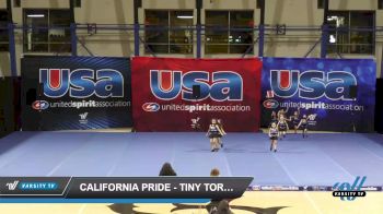 California Pride - TINY TORNADOES [2021 L1 Tiny - Novice - Restrictions Day 1] 2021 USA Southern California Fall Challenge