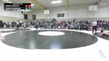 76 lbs Champ. Round 1 - Hudson Ungureanu, Rampage Wrestling Club vs Carlos Garcia Jr, Sutter Middle School