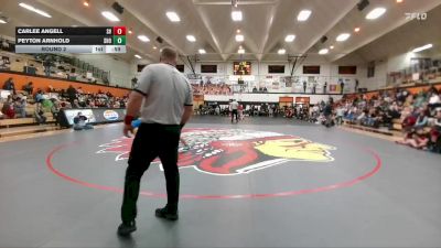 110B Round 2 - Peyton Arnhold, Shoshoni vs Carlee Angell, Star Valley