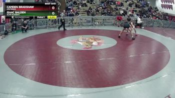 138 lbs Cons. Semi - Camden Bradshaw, Las Vegas vs Isaac Balden, SLAM Academy