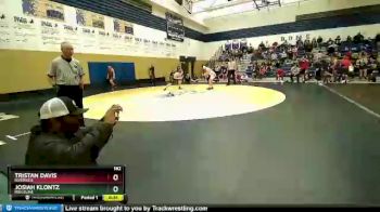 182 lbs Cons. Round 2 - Josiah Klontz, Ridgeline vs Tristan Davis, Riverside