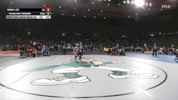 6A/5A Girls 130 Cons. Round 3 - Emma Lee, Eagle Point Girls vs Jacelynn Friesen, McNary Girls