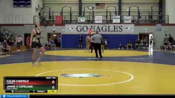 182 lbs Semifinal - Caleb Canfield, Crater vs Jimmie II Copeland, Eagle Point