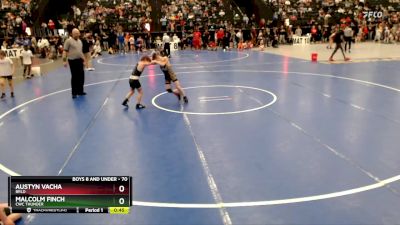 70 lbs Cons. Round 3 - Austyn Vacha, BRLD vs Malcolm Finch, CWC Thunder