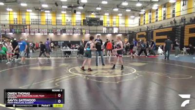 108 lbs Round 3 - Owen Thomas, Central Iowa Wrestling Club /Team Intensity vs Gavyn Gatewood, Moen Wrestling Academy