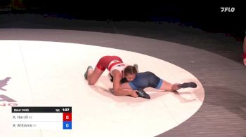 122 lbs Final - Kaylyn Harrill, Nebraska vs Bella Williams, Oklahoma