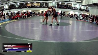 180B Quarterfinal - Christina Chavez, Gannon vs Makenna Bovee, Carthage College