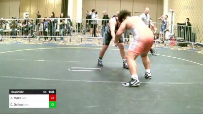 265 lbs Semifinal - Zachariah Maea, No FeFe vs Christopher Dalton, Grindhouse WC