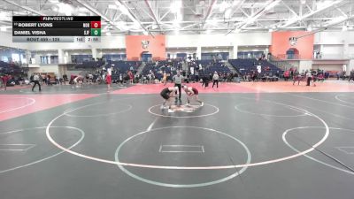 125 lbs Cons. Round 5 - Robert Lyons, Norwich vs Daniel Visha, St. John Fisher