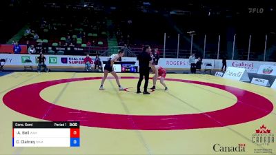 59kg Cons. Semi - Amy Bell, Edmonton WC vs Caitlin Clatney, Saskatoon WC
