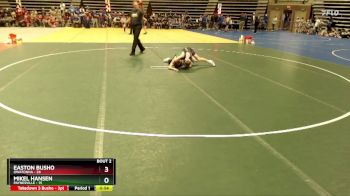 88 lbs Quarterfinals (8 Team) - Mikel Hansen, Paynesville vs Easton Busho, Owatonna