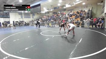 126 lbs Cons. Round 4 - Joshua Quintero, Los Alamitos vs Logan Moreo, Los Alamitos