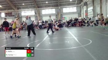 130 lbs Round 5 (8 Team) - Gavin Wells, East Coast Elite vs Maximus Fortier, Terps Xtreme