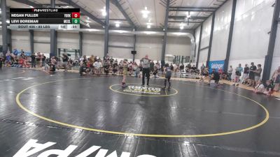 80 lbs Quarterfinal - Negan Fuller, York vs Levi Boreman, McClure