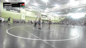 144 lbs Cons. Round 2 - Louie Ulloa, BANNING vs Kevin Lopez, SYLMAR