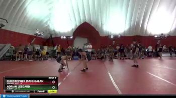 120 lbs Round 3 (4 Team) - Christopher (Sam) Galang, Wausau West vs Adrian Leegard, Albert Lea